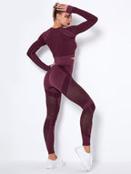 Lina Women's Sports Set | Seamless Design 7