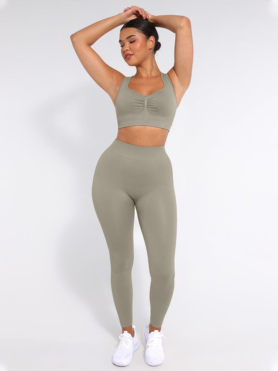 LumaSport Women's Leggings | High Waist, Seamless 6