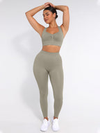 LumaSport Women's Leggings | High Waist, Seamless 6