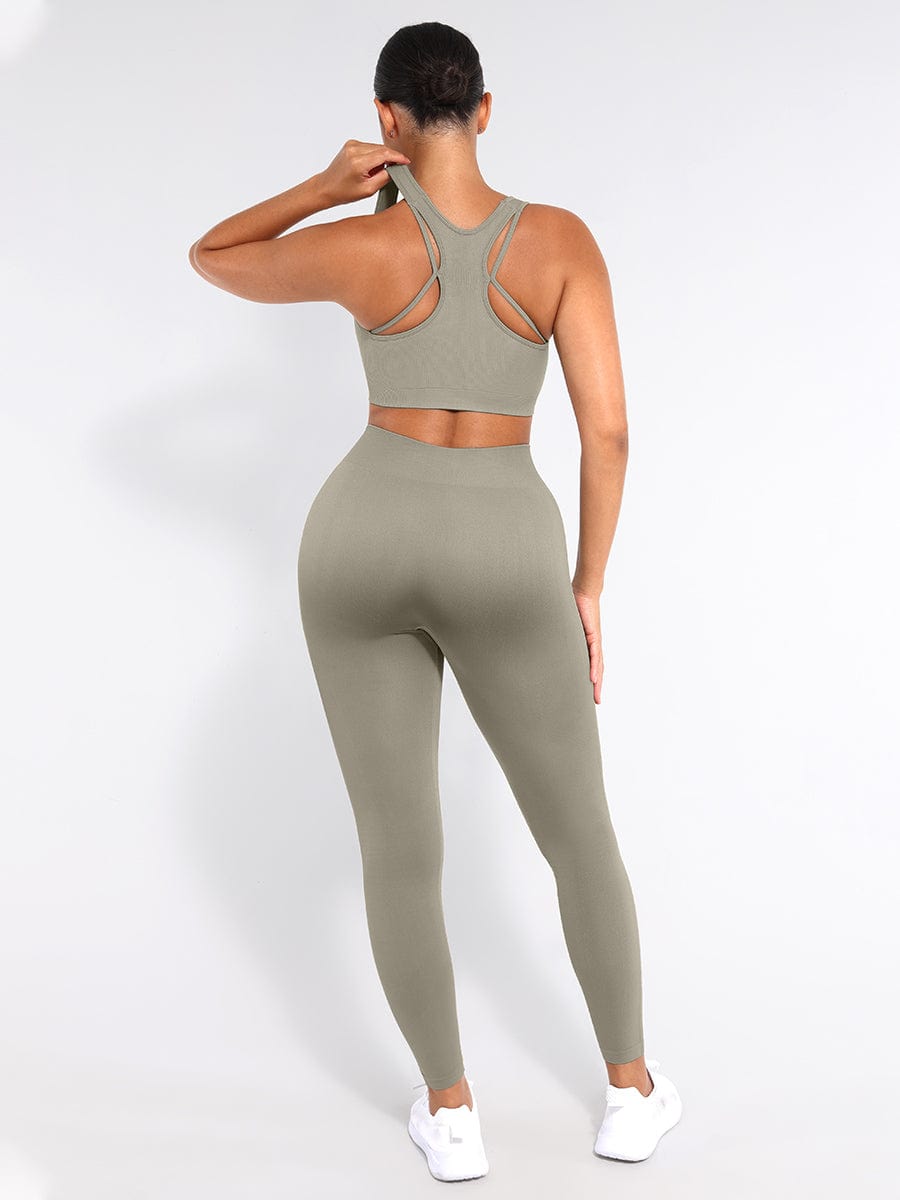 LumaSport Women's Leggings | High Waist, Seamless 7