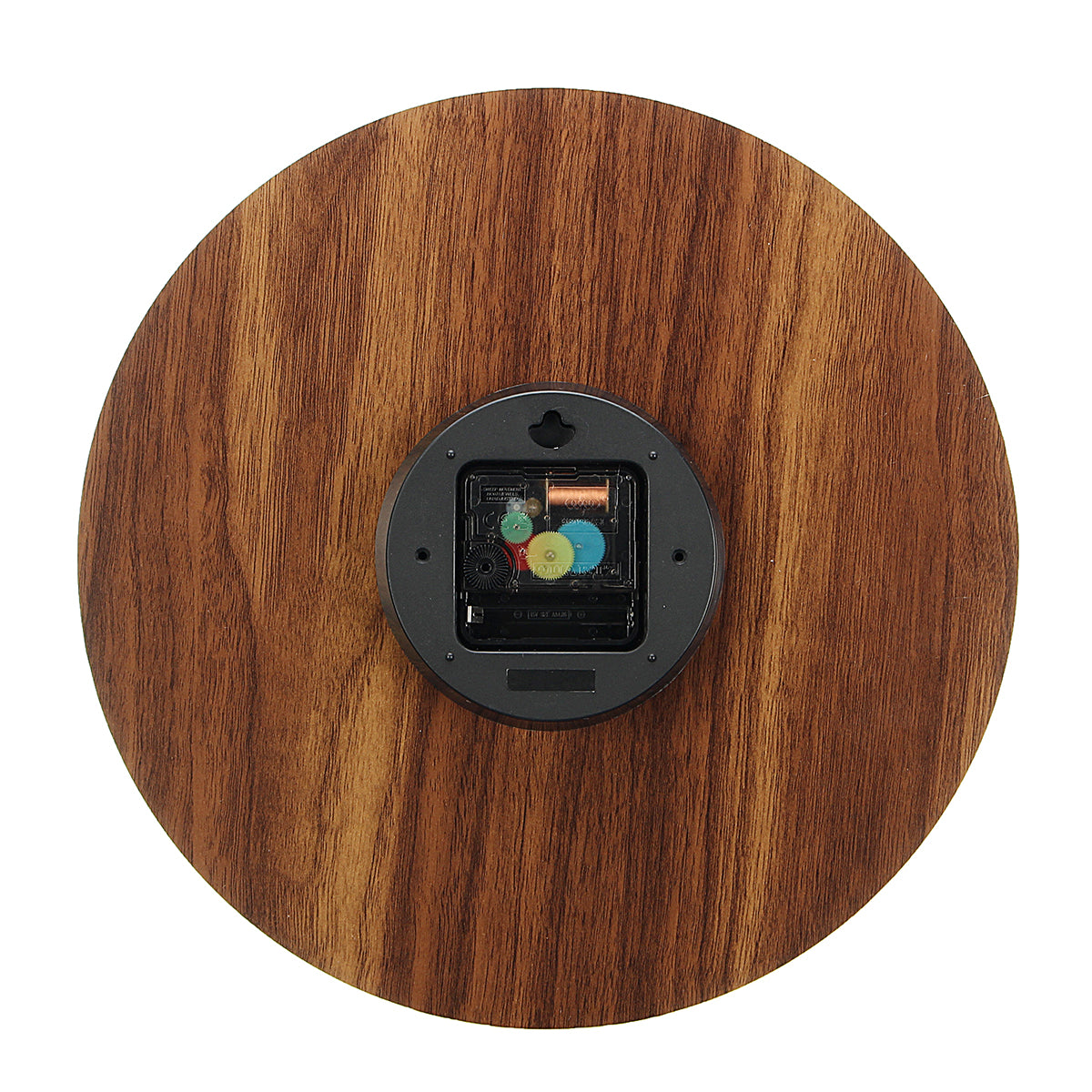 Luminous Wall Clock Zegar Ścienny | Cichy Kwarcowy, Drewniany, Podświetlane Wskazówki 7