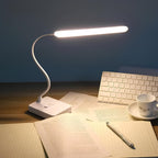 LumoFlex Lampka Biurkowa LED | Elastyczne Ramię, Regulowane Światło 3