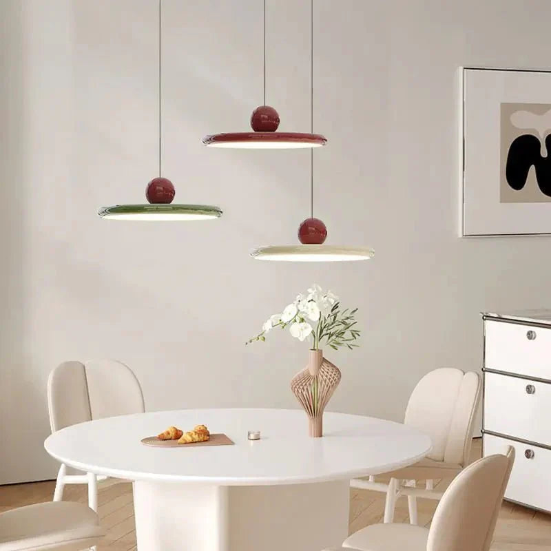 LunaBau Lampa Wisząca | Szklana, Bauhaus, LED, Nowoczesna 5