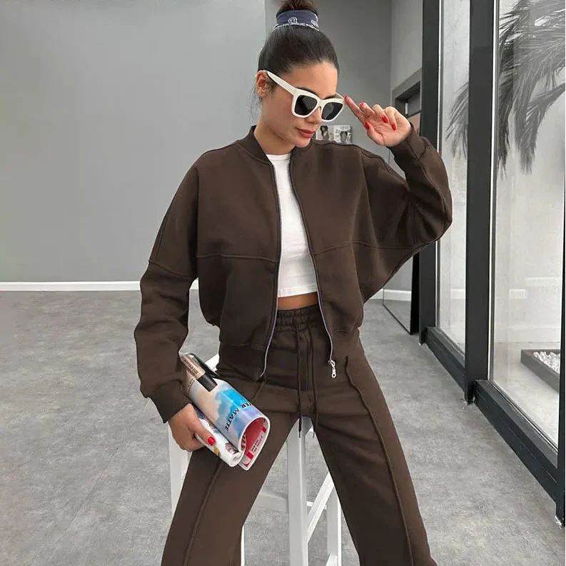 Maja Damski Dres | Miękka Tkanina, Casual 0