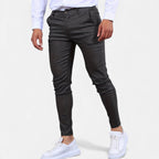Marek Męskie Chino Spodnie | Elastyczny Materiał, Casual 4