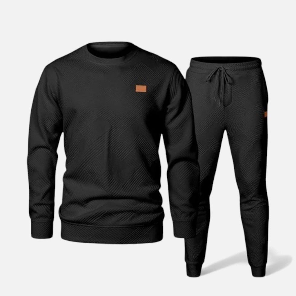 Męski Dres Strukturalny | Wygodny Krój 0