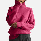 Mika Women's Sweater | Soft Knit with Turtleneck, Casual Stylish 6