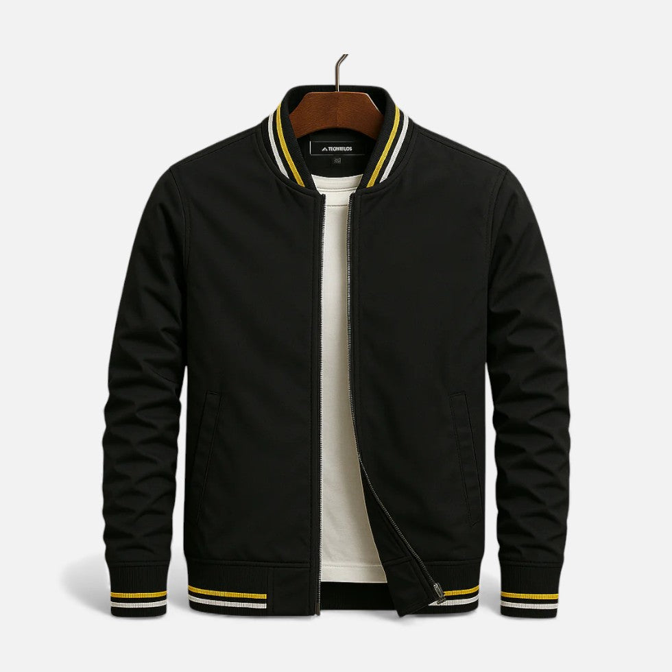 Miko Men's Bomber Jacket | Lightweight Polyester, Sporty Style 0