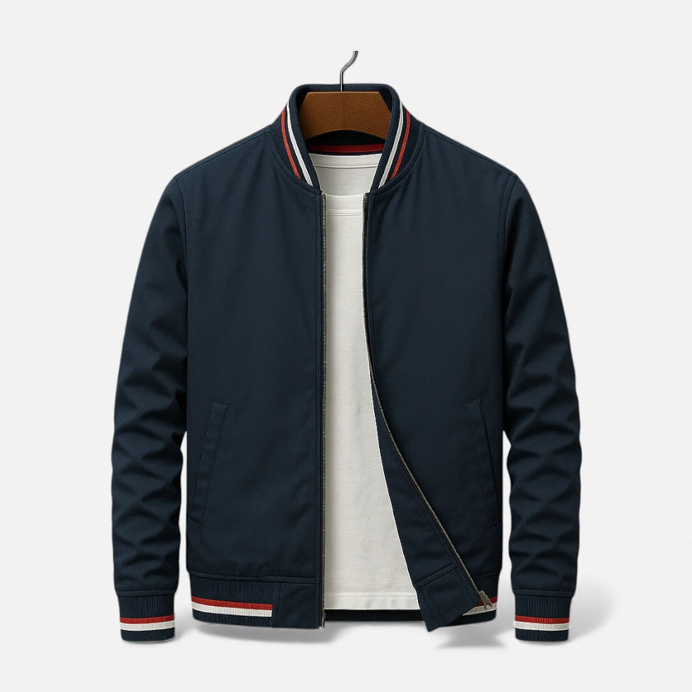 Miko Men's Bomber Jacket | Lightweight Polyester, Sporty Style 1