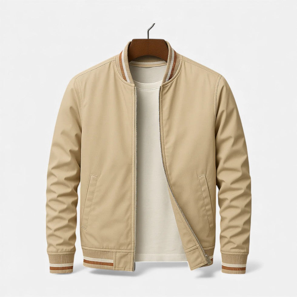 Miko Men's Bomber Jacket | Lightweight Polyester, Sporty Style 4