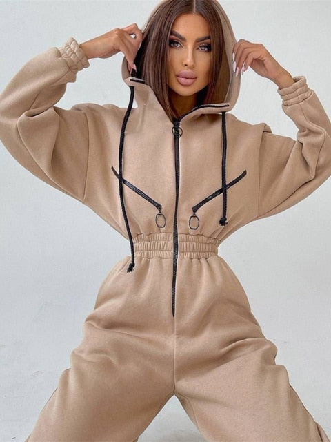 Mila Women's Jumpsuit | Cotton and Polyester, Comfortable with Hood 6