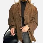 Mira Damska Marynarka Oversize | Miękka Tkanina, Elegancka 0