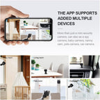 Mira Mini Kamera Bezpieczeństwa | 4K WiFi, Kompaktowa Nocna Monitoring 6