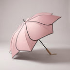 Patricia Parasol Damski | Kwiatowy Motyw, Drewniany Uchwyt, Ochrona UV 2