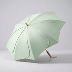 Patricia Parasol Damski | Kwiatowy Motyw, Drewniany Uchwyt, Ochrona UV 4