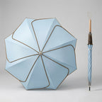 Patricia Parasol Damski | Kwiatowy Motyw, Drewniany Uchwyt, Ochrona UV 5