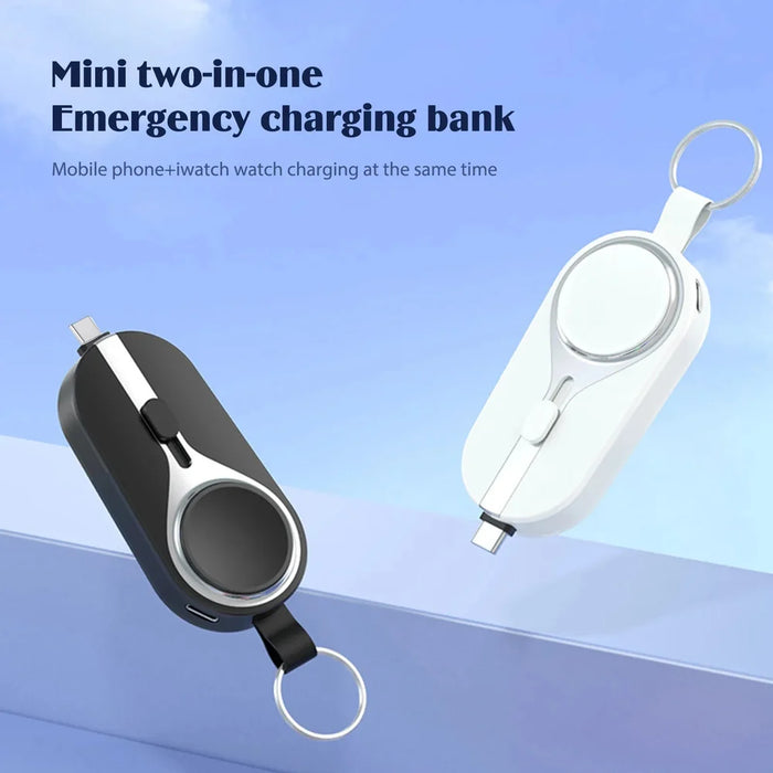 Qubo Power Bank Brelok | QuikCharge, Kompaktowy 1500 mAh 9