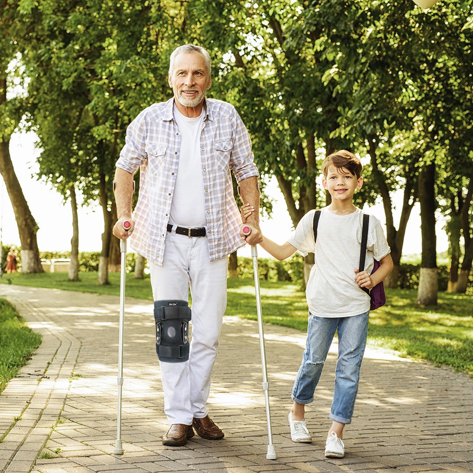 QuikGuard Orteza Kolana | Regulowana, Zawiasowa Stabilizacja 2