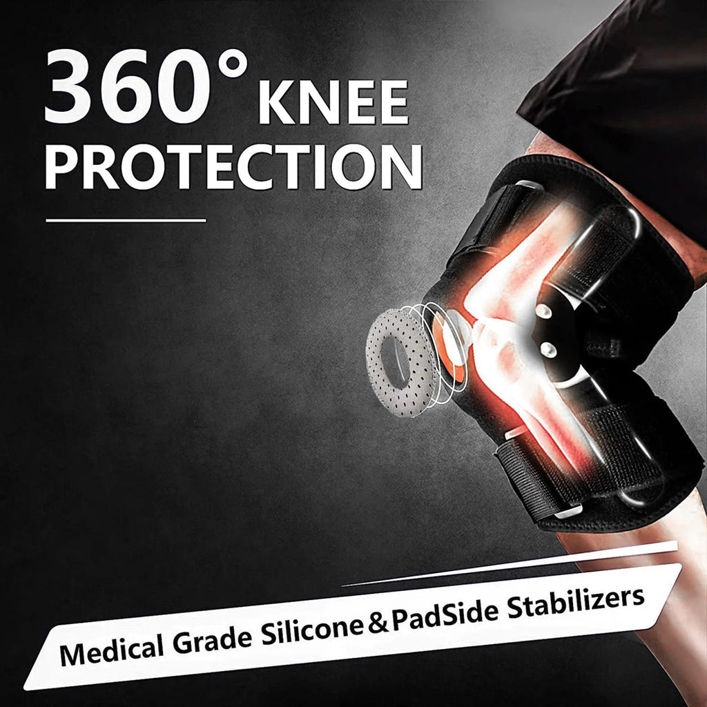 QuikGuard Orteza Kolana | Regulowana, Zawiasowa Stabilizacja 4