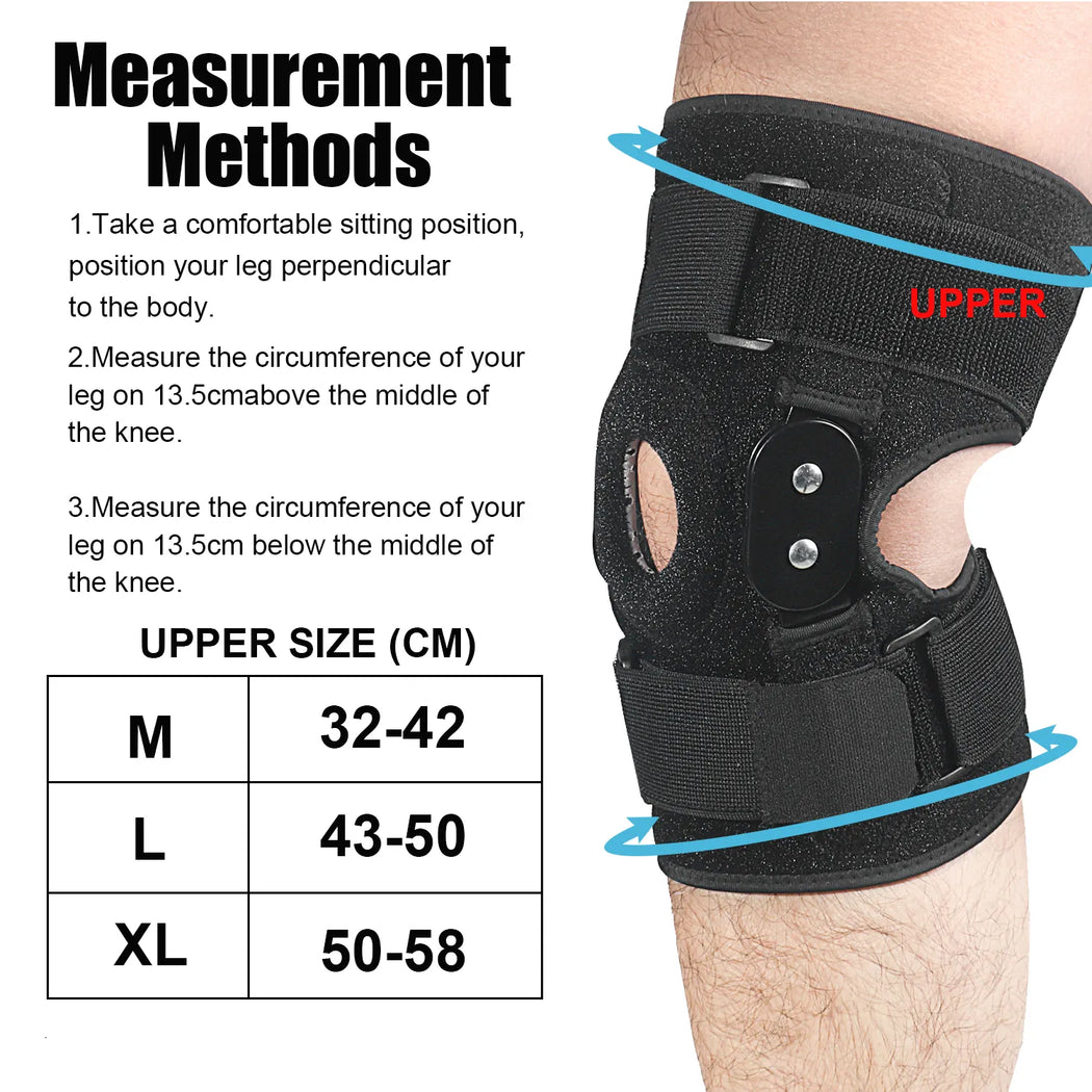 QuikGuard Orteza Kolana | Regulowana, Zawiasowa Stabilizacja 6