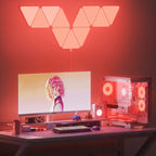 Quora Lampa LED Trójkątna | RGB, Sterowanie Wi-Fi i Bluetooth 6