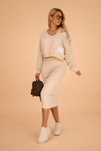 Raleigh Damski Komplet | Nowoczesny Krój, Elegancki Styl, Komfortowy Dres Damski Komplet 0