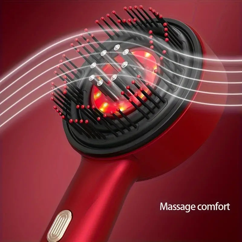 RelaxBrush Grzebień Masujący | Elektryczny, Bezprzewodowy, Do Masażu Skóry Głowy 3