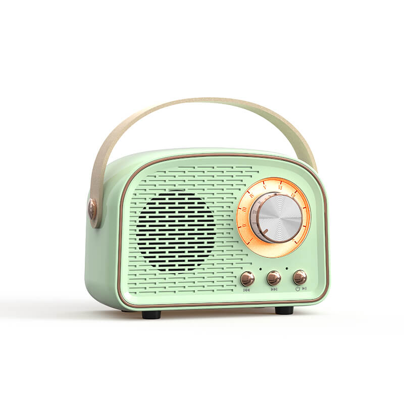 Reno Głośnik Bluetooth Retro | Przenośny Design z Radiem FM 7