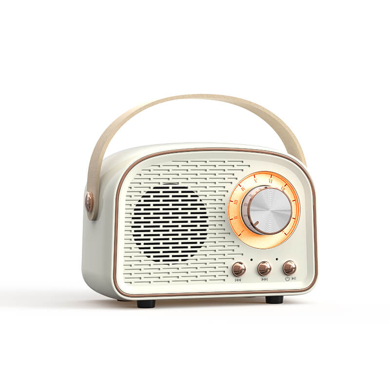 Reno Głośnik Bluetooth Retro | Przenośny Design z Radiem FM 8