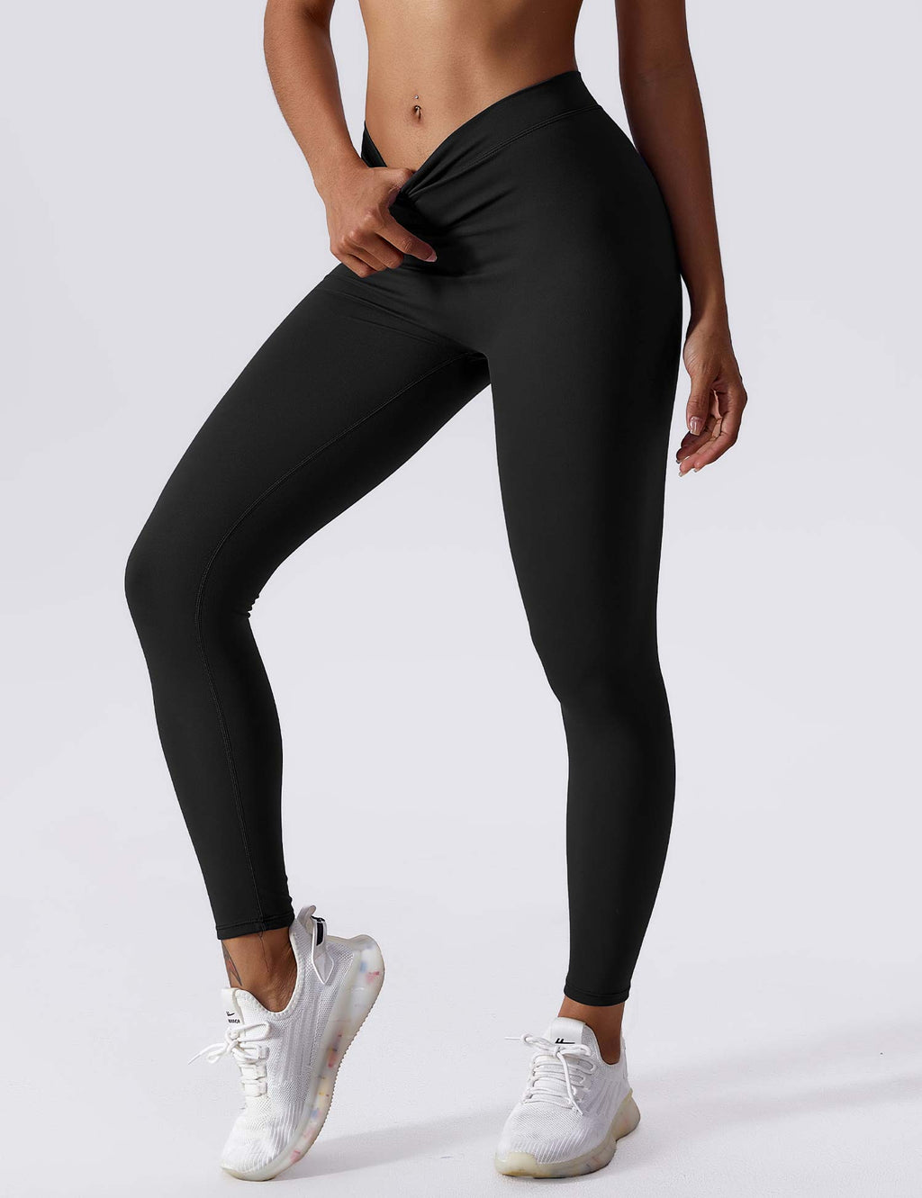 Selina Damskie Legginsy Sportowe | Wysoki Stan, Push Up, Bezszwowe, Oddychające 3