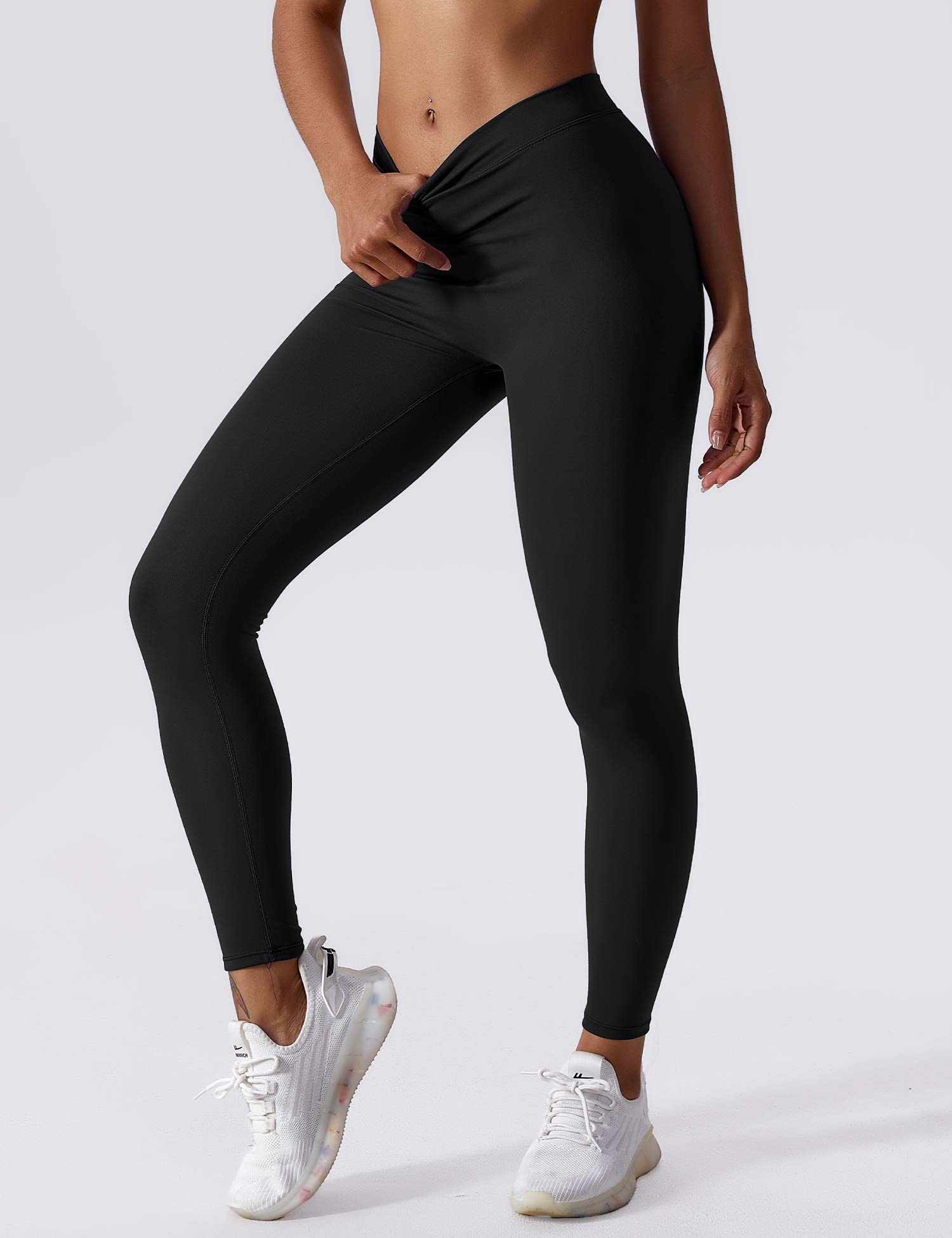 Selina Damskie Legginsy Sportowe | Wysoki Stan, Push Up, Bezszwowe, Oddychające 3