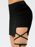 Selina Women's Mini Skirt | High Waist, Breathable Material 2