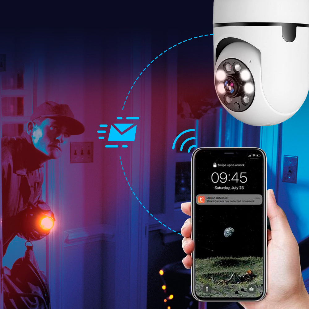 Senso Smart Zoom Kamera | HD 1080p, Inteligentny Nadzór z Noktowizorem 1