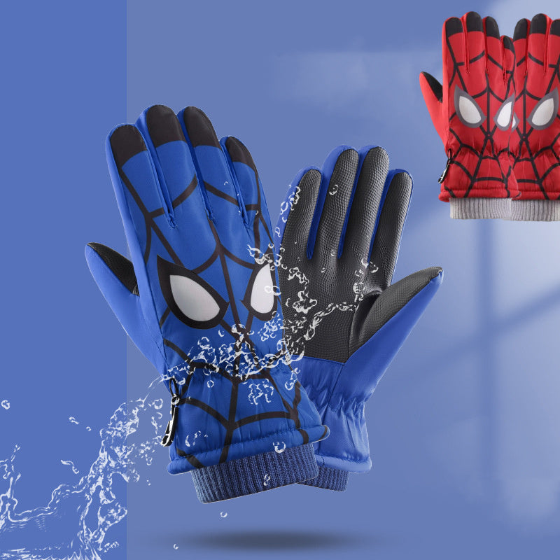 SpiderShield Rękawiczki Zimowe | Wiatroszczelne, Ciepłe, Antypoślizgowe 1