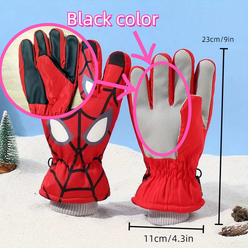 SpiderShield Rękawiczki Zimowe | Wiatroszczelne, Ciepłe, Antypoślizgowe 3