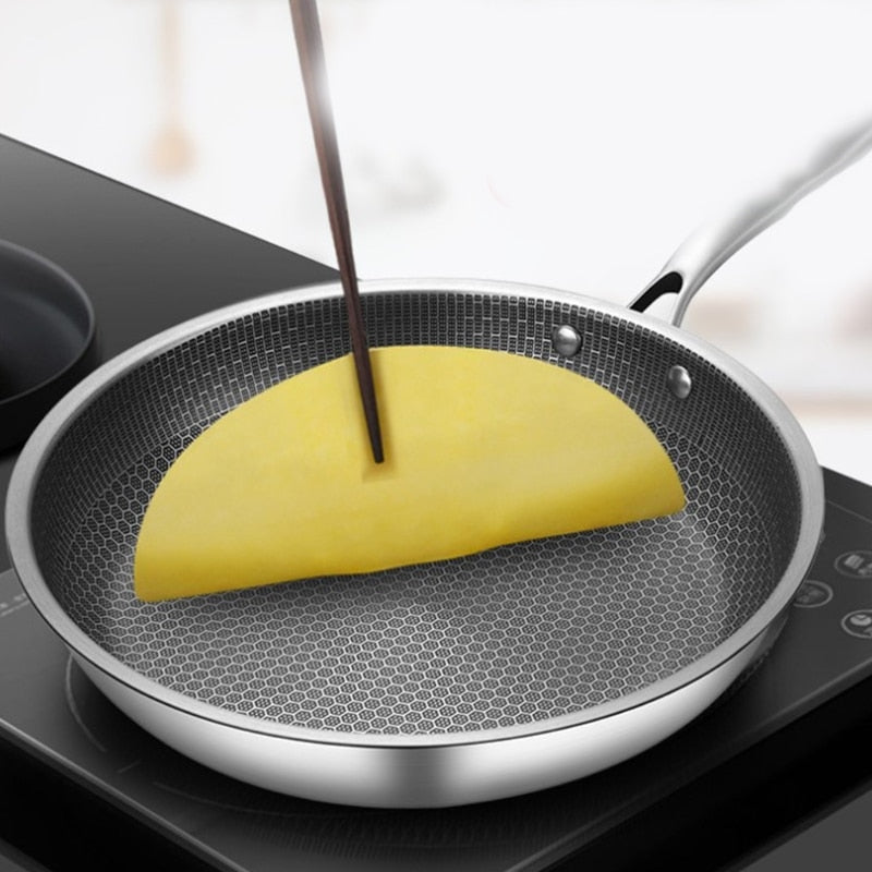 SteelCook Patelnia | Stal nierdzewna, powłoka nieprzywierająca 28 cm 2