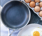 SteelCook Patelnia | Stal nierdzewna, powłoka nieprzywierająca 28 cm 3