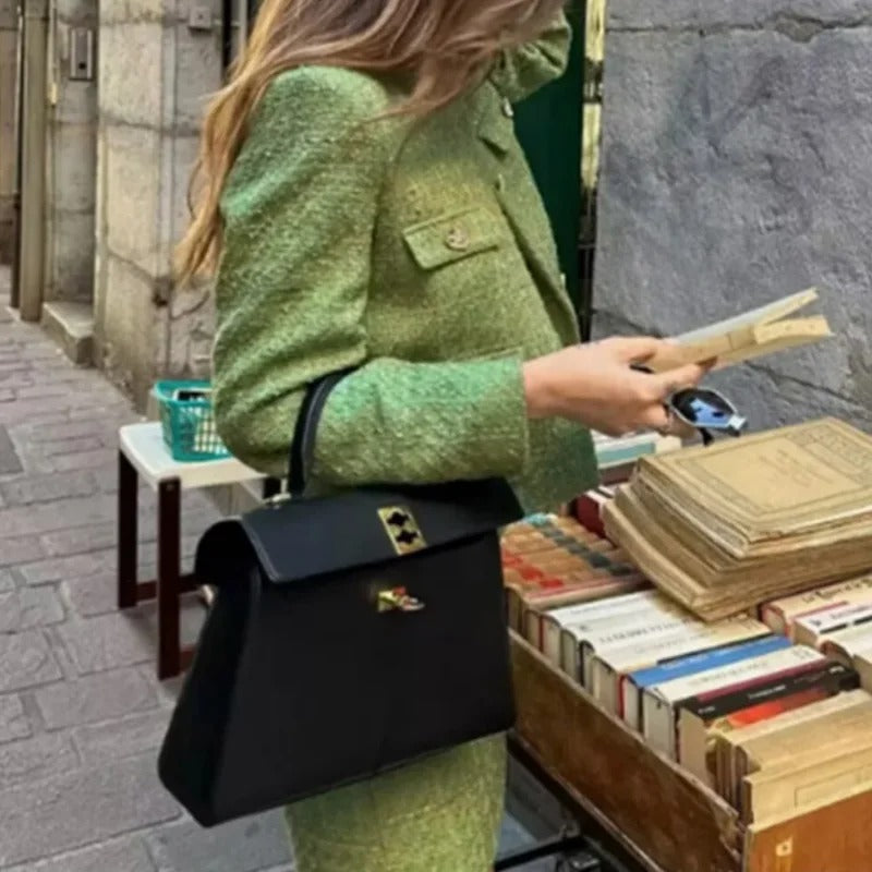 Stylowy Dwuczęściowy Zestaw Damski | Vintage Elegancja 2