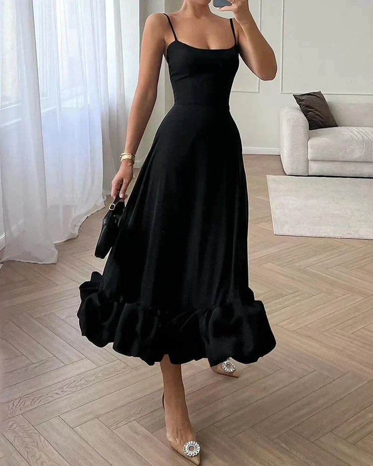 Sukienka Midi Sophia | Elegancka Tkanina, Idealna na Wesele 3