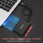 TechMaster SSD | Superszybka zewnętrzna pamięć 256 GB USB-C 3