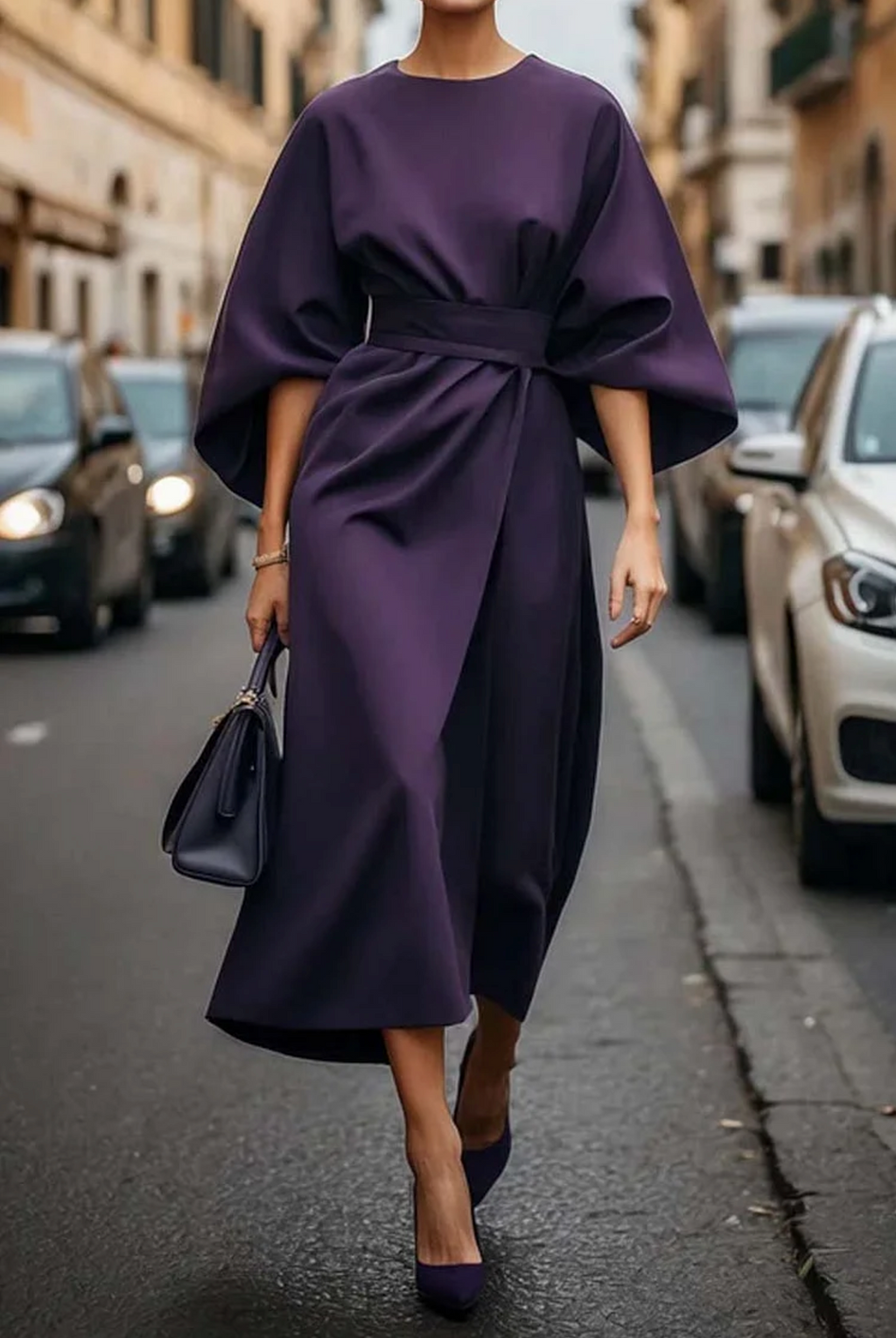 Wendy Sukienka | Rękawy Latarnie, Elegancka 6