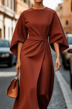 Wendy Sukienka | Rękawy Latarnie, Elegancka 7