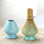 WoodBrew Zestaw do Herbaty Matcha | Ceramiczna Miska i Bambusowe Akcesoria 3