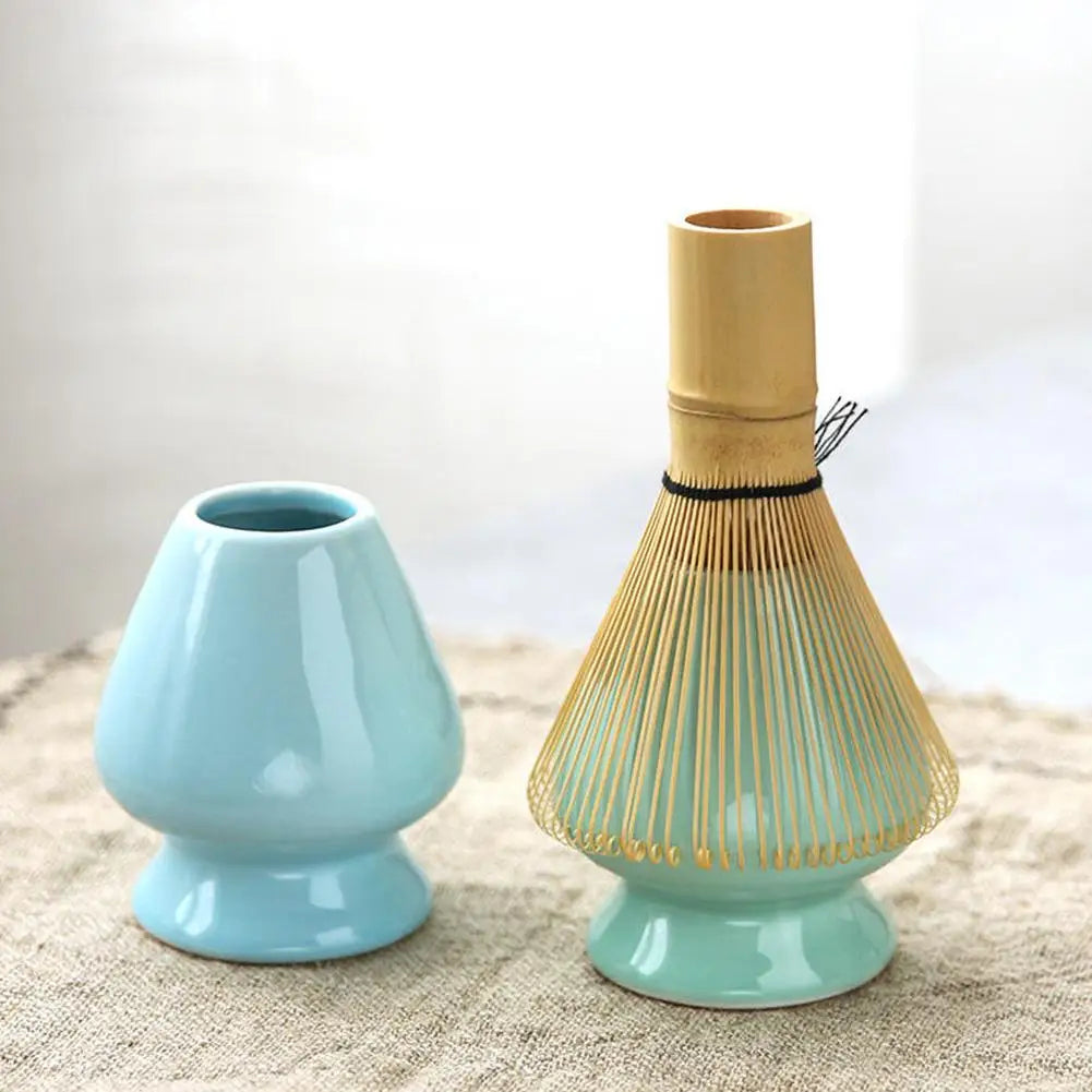 WoodBrew Zestaw do Herbaty Matcha | Ceramiczna Miska i Bambusowe Akcesoria 3