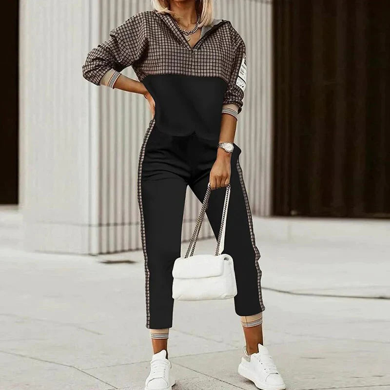 Zara Damski Dres | Nowoczesny Design z Zamkiem Błyskawicznym 0