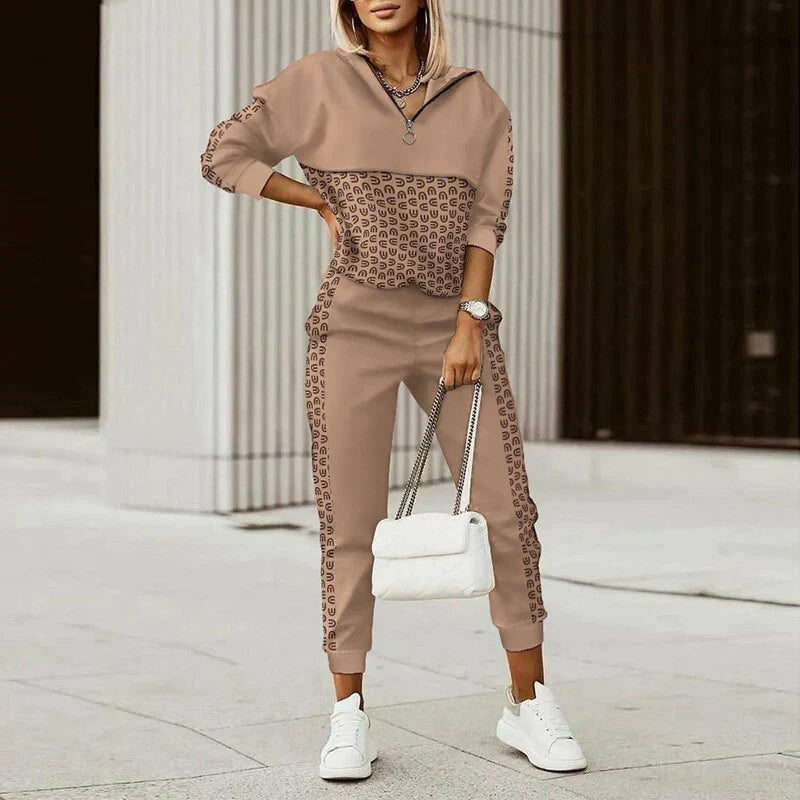 Zara Damski Dres | Nowoczesny Design z Zamkiem Błyskawicznym 1