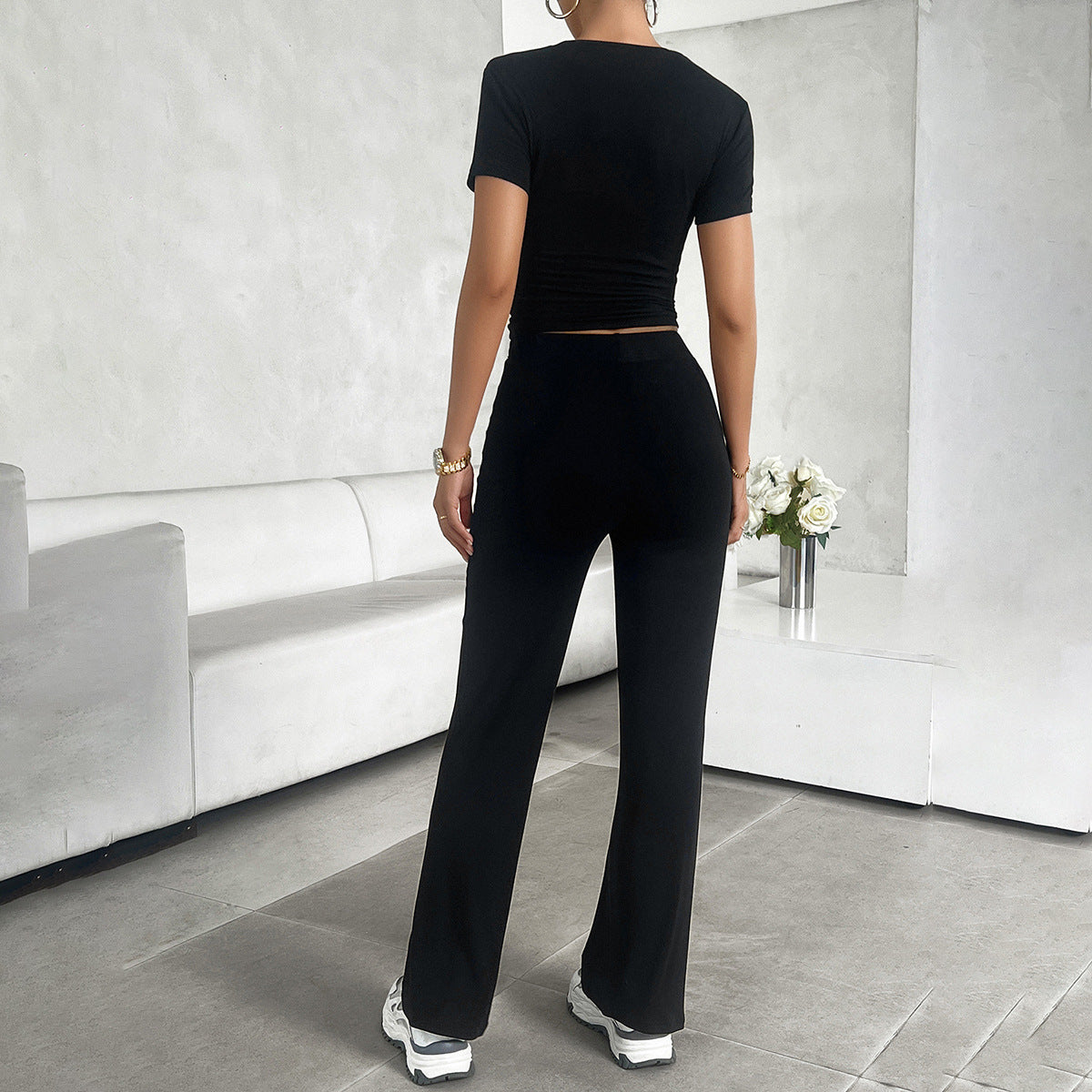 Zestaw Damski Lina™ | Lekka Wiskoza, Casual Elegancja 2